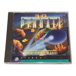 3-D Ultra Pinball Game PC Game CD-Rom